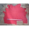 veau swift lisse - rouge - maroquinerie - cuir en tsok