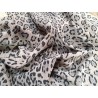 Peau de veau velours façon jaguar- beige - Cuir en Stock