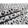 Peau de veau velours façon jaguar- blanc - Cuir en Stock