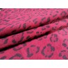 Peau de veau velours façon jaguar- rouge glamour - CuirenStock
