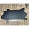 Demi-peau de cuir de veau BOX lisse - tannage ferme - anthracite - Cuir en Stock