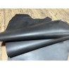 Demi-peau de cuir de veau BOX lisse - tannage ferme - anthracite - Cuir en Stock