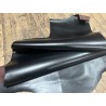 Demi-peau de cuir de veau BOX lisse - tannage ferme - cerise noire - Cuir en Stock