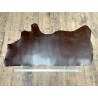 Demi-peau de cuir de veau BOX lisse - tannage ferme - marron - Cuir en Stock