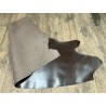 Demi-peau de cuir de veau BOX lisse - tannage ferme - cacao - Cuir en Stock