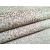 Peau de veau velours beige - léopard - maroquinerie - cuirenstock