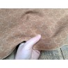 Demi peau de veau velours - fantaisie - BRUN CLAIR - Cuirenstock