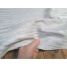 Peau de veau velours blanc/argent - zèbre - maroquinerie - Cuirenstock