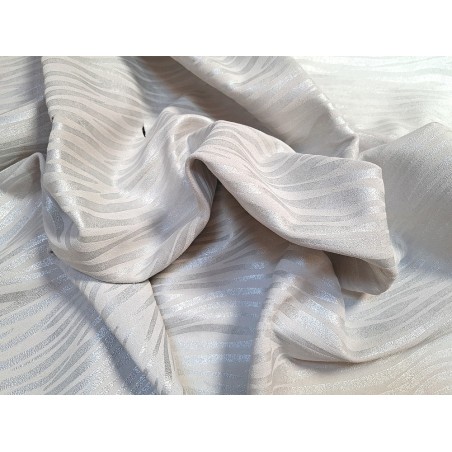 Peau de veau velours blanc/argent - zèbre - maroquinerie - cuirenstock