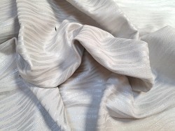 Peau de veau velours blanc/argent - zèbre - maroquinerie - cuirenstock