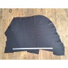 Cuir de taurillon- pleine fleur - Noir bleuté - Cuir en stock