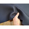 Cuir de taurillon- pleine fleur - Noir bleuté - cuir en stock