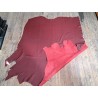 peau entière - taurillon - rouge carmin - Cuirenstock