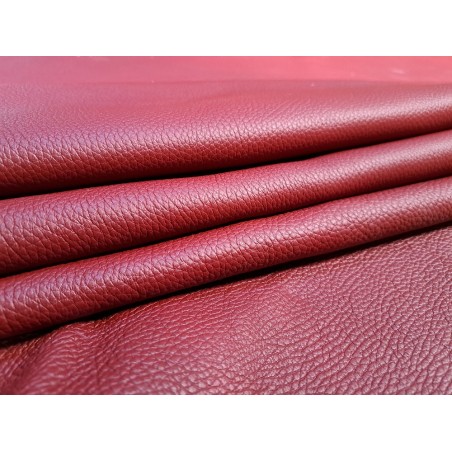 peau entière - taurillon - rouge carmin - cuirenstock