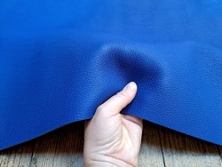 peau entière - taurillon - bleu royal - cuirenstock