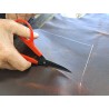 Paire de petits ciseaux de maroquinerie IVAN – Spécial travail du cuir - Cuir en Stock