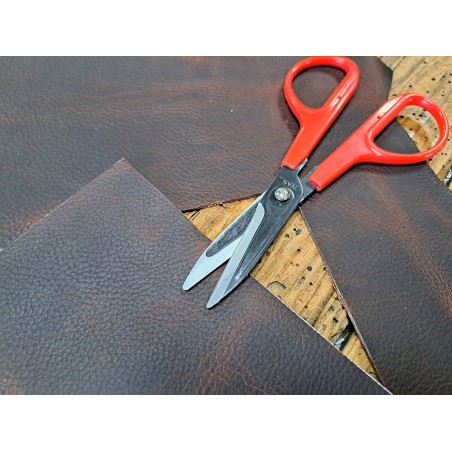 Paire de petits ciseaux de maroquinerie IVAN – Spécial travail du cuir - Cuir en Stock