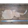 Lot de 2 peaux de cuir de lézard - E - Beige/Kaki
