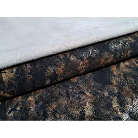 Lot de 2 peaux de cuir d'agneau et de chèvre - G - Cuir en Stock