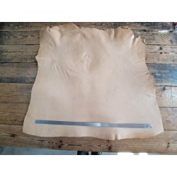 Collet de cuir de vache tannage végétal finition naturelle – A -