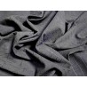 Peau de veau velours grain façon crocodile - marine - maroquinerie - Cuir en Stock