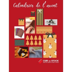 Calendrier de l’Avent Cuir en Stock – 24 surprises pour les amoureux du cuir ! Cuir en Stock