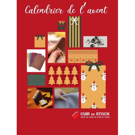 Calendrier de l’Avent Cuir en Stock – 24 surprises pour les amoureux du cuir ! Cuir en Stock