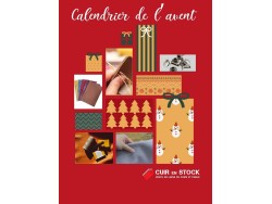 Calendrier de l’Avent Cuir en Stock – 24 surprises pour les amoureux du cuir ! Cuir en Stock