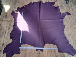 peau entière - taurillon - prune mat - cuirenstock