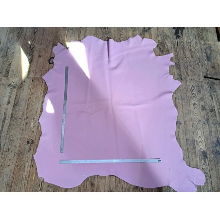 peau entière - taurillon - rose blush - cuir en stock