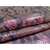 peau de veau - serpent - holographique - maroquinerie - Cuir en Stock