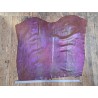 peau de veau - serpent - paillettes roses - maroquinerie - Cuir en stock
