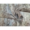 veau velours - serpent argent - blanc - maroquinerie - Cuir en Stock