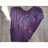 veau velours - lézard - prune - maroquinerie - Cuirenstock