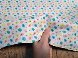 chèvre nuages colorés - blanc - Cuirenstock
