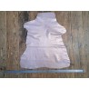 chèvre pailletée - rose - cuir en stock