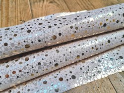 Chèvre velours - galaxie - Rose pastel - cuirenstock