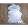 Chèvre - argent blanc - cuirenstock