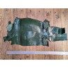 Lot de 2 peaux de cuir de lézard - D - Vert/Marine