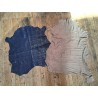 Lot de 2 peaux uniques - Cuir de chèvre et d'agneau -K- Cuir en Stock