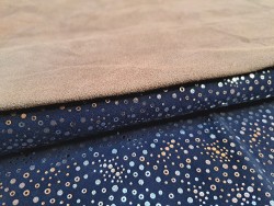 Lot de 2 peaux uniques - Cuir de chèvre et d'agneau -K- Cuir en Stock