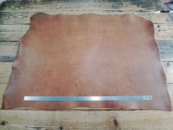 Collet de vache tannage végétal - Caramel