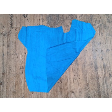 Peau de veau velours bleu - Cuirenstock