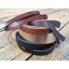 Lot de 5 bandes de cuir classique ou à effet - 2ème choix