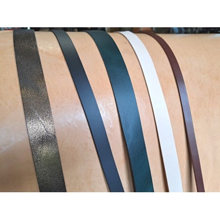 Lot de 5 bandes de cuir classique ou à effet - 2ème choix