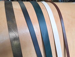 Lot de 5 bandes de cuir classique ou à effet - 2ème choix