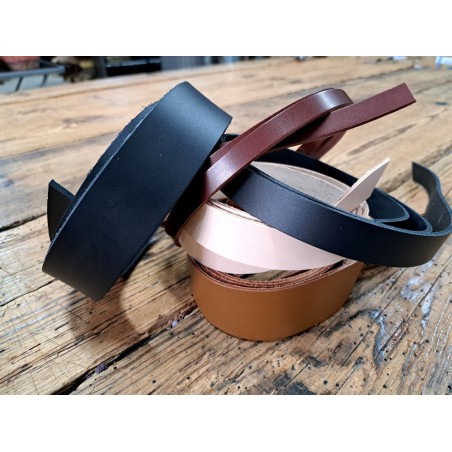 Lot de 5 bandes de cuir classique ou à effet - 2ème choix