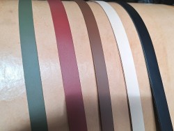 Lot de 5 bandes de cuir classique ou à effet - 2ème choix