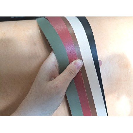 Lot de 5 bandes de cuir classique ou à effet - 2ème choix