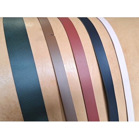 Lot de 5 bandes de cuir classique ou à effet - 2ème choix